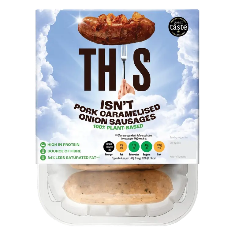 Isn't Pork Caramelised Onion Sausages 270g