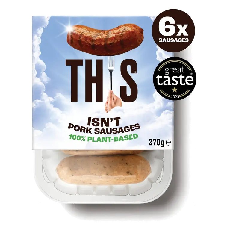 Isn't Pork Plant-Based Vegan Sausages 270g
