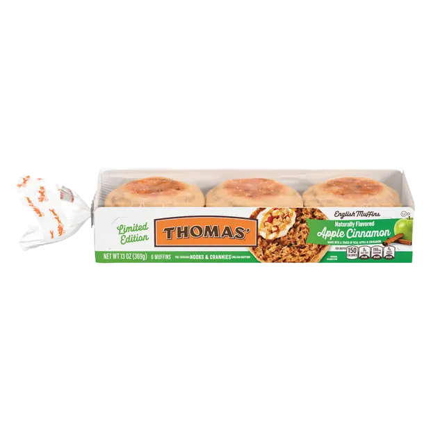 Apple Cinnamon English Muffins - 6 ct