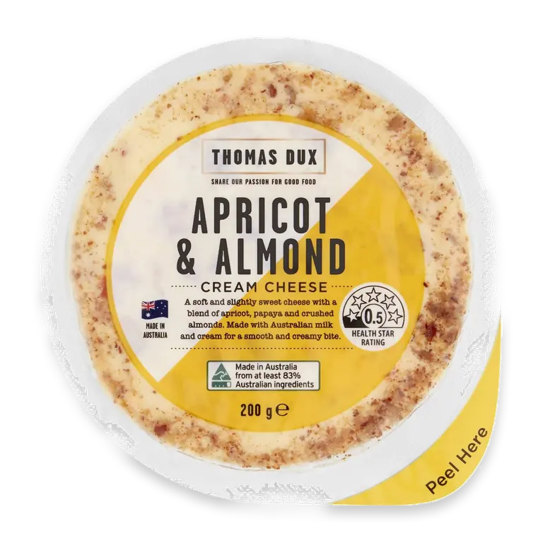 Apricot & Almond Cream Cheese