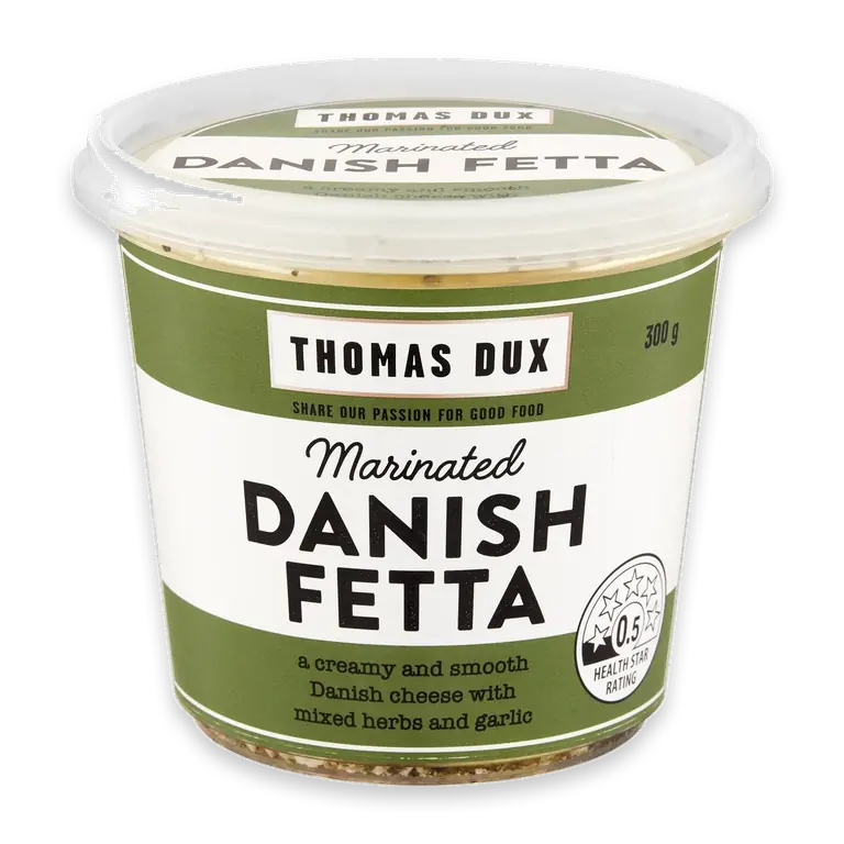 Marinated Danish Fetta Herb & Garlic