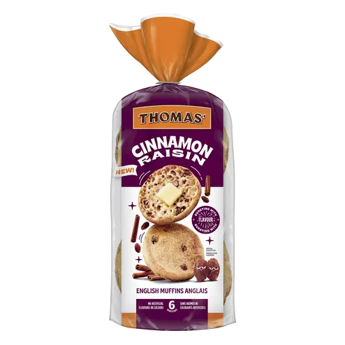 English Muffin Cinnamon Raisin 342 g