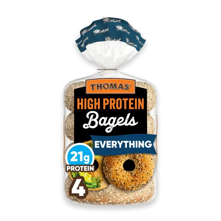 High Protein Everything Bagels
