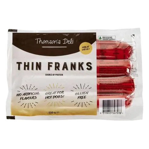 Deli Thin Franks