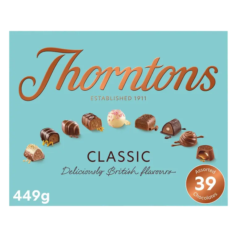 Classic Milk, Dark, White Large Chocolate Gift Box