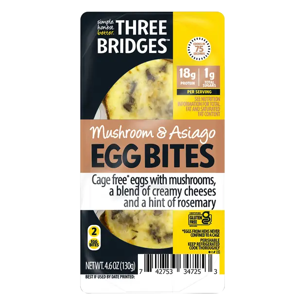 Mushroom & Asiago Egg Bites - 2 ct