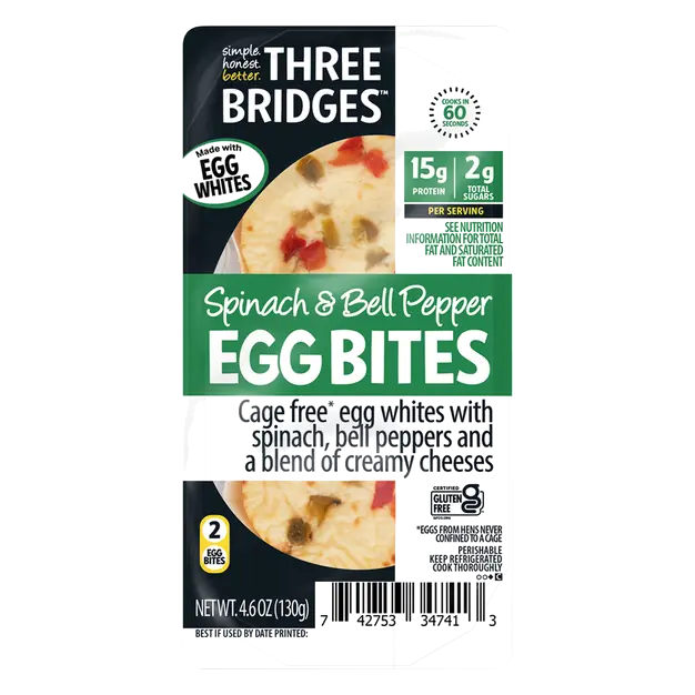 Spinach & Bell Pepper Egg Bites - 2 ct