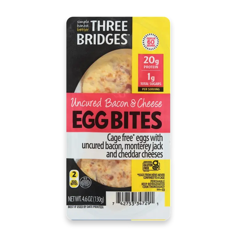 Uncured Bacon & Cheese Egg Bites