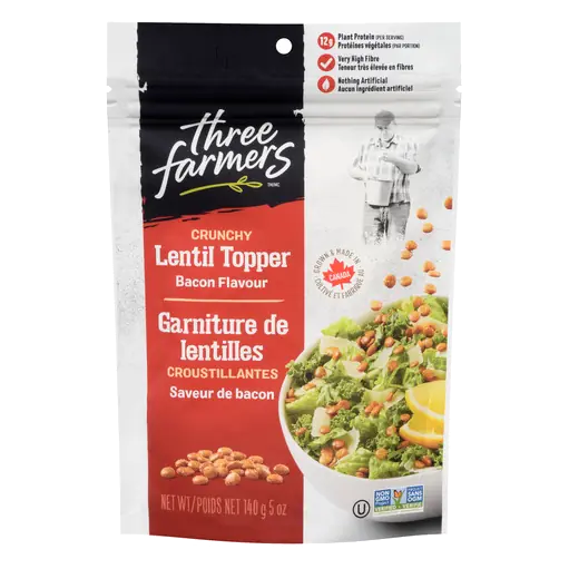 Crunchy Lentil Topper Bacon Flavour 140 g