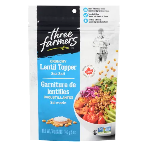 Crunchy Lentil Topper Sea Salt 140 g
