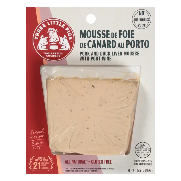Duck Liver & Pork Mousse with Wine Port