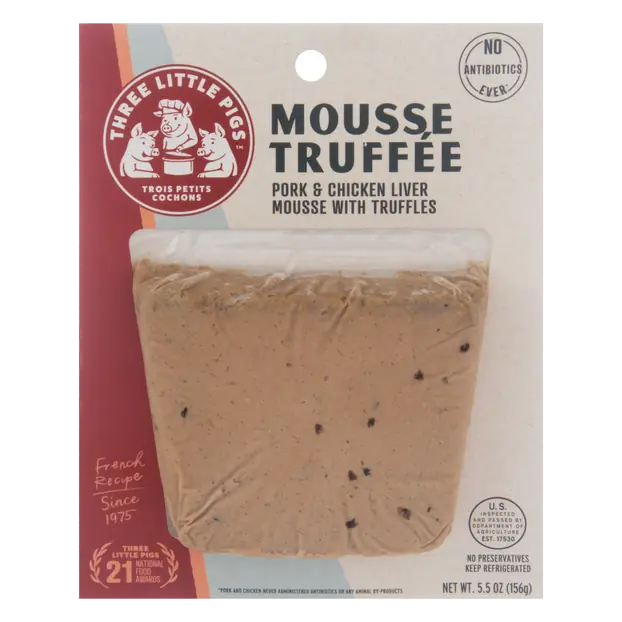Pork & Chicken Liver Mousse with Truffles