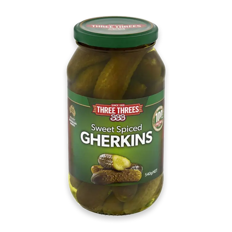 Gherkins Sweet Spiced