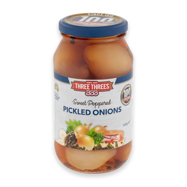 Peppered Pickled Onions