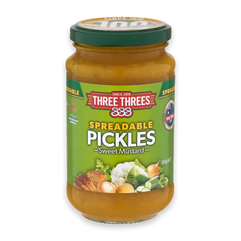 Spreadable Sweet Mustard Pickles