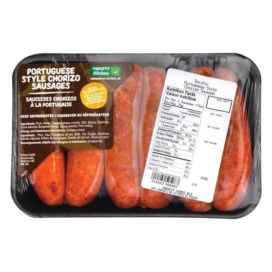 Chorizo Sausage Portuguese Style