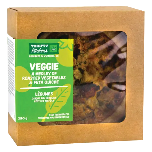 Veggie Quiche 5-Inch 250 g