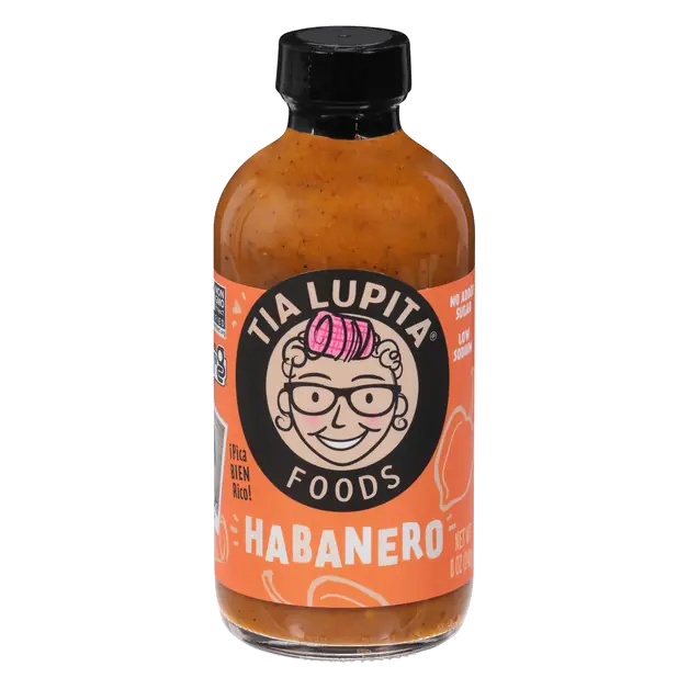 Tia Lupita Foods Habanero Hot Sauce 8 oz
