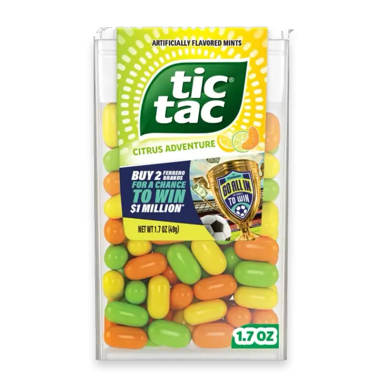 Citrus Adventure On-the-Go Pocket-Sized Mints Single Pack
