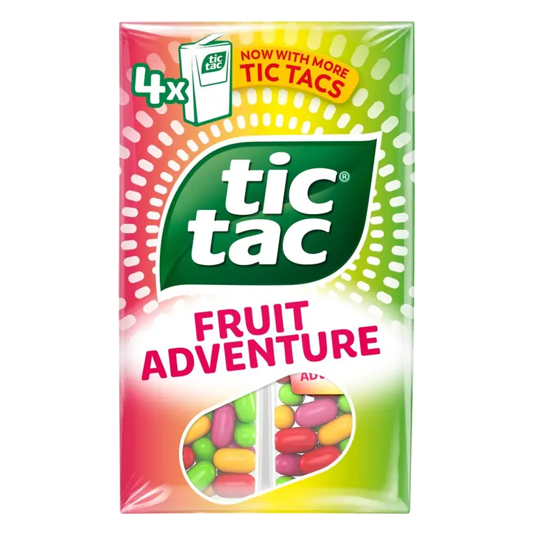 Fruit Adventure Mint Sweets 4 x 18g