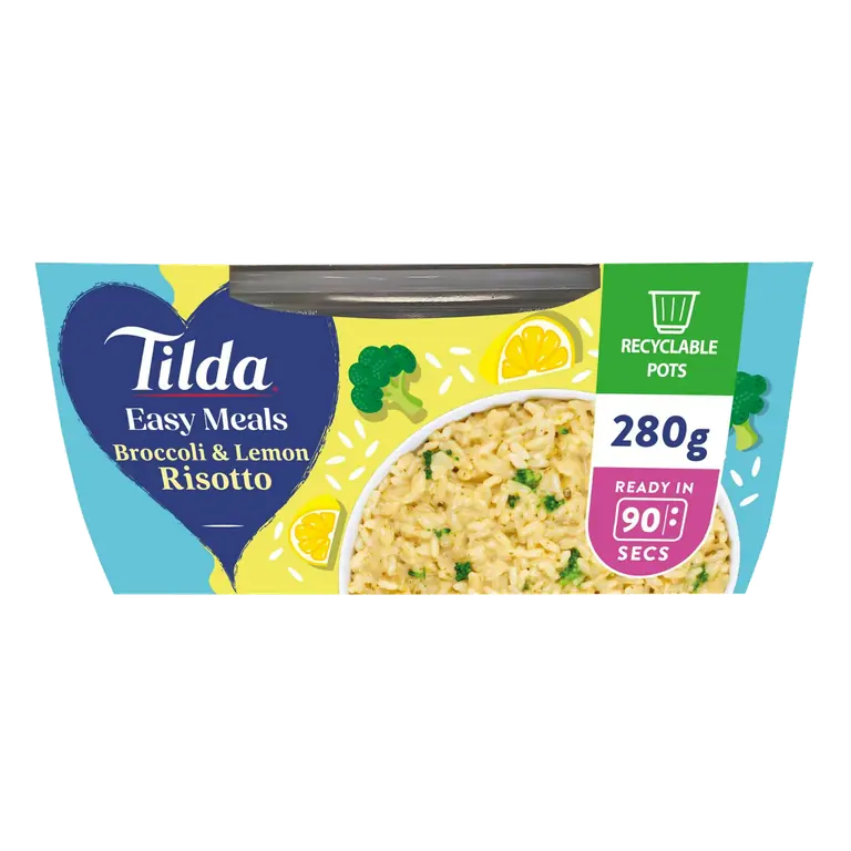 Tilda Easy Meals 280g Broccoli & Lemon Risotto