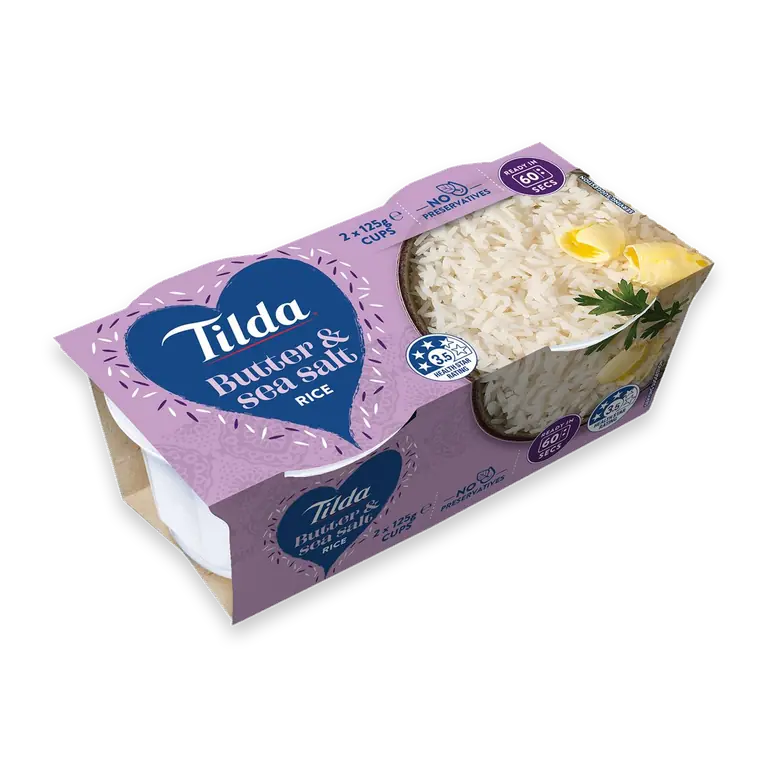 Microwave Butter & Sea Salt Rice Cups