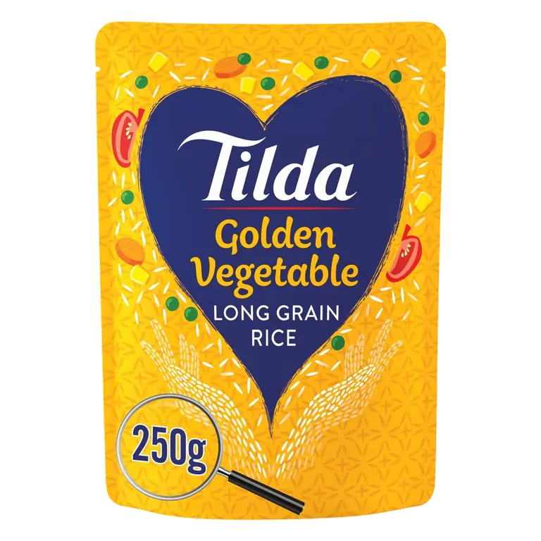 Microwave Golden Vegetable Long Grain Rice