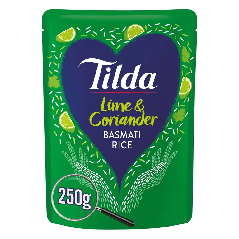 Microwave Lime & Coriander Basmati Rice 250g