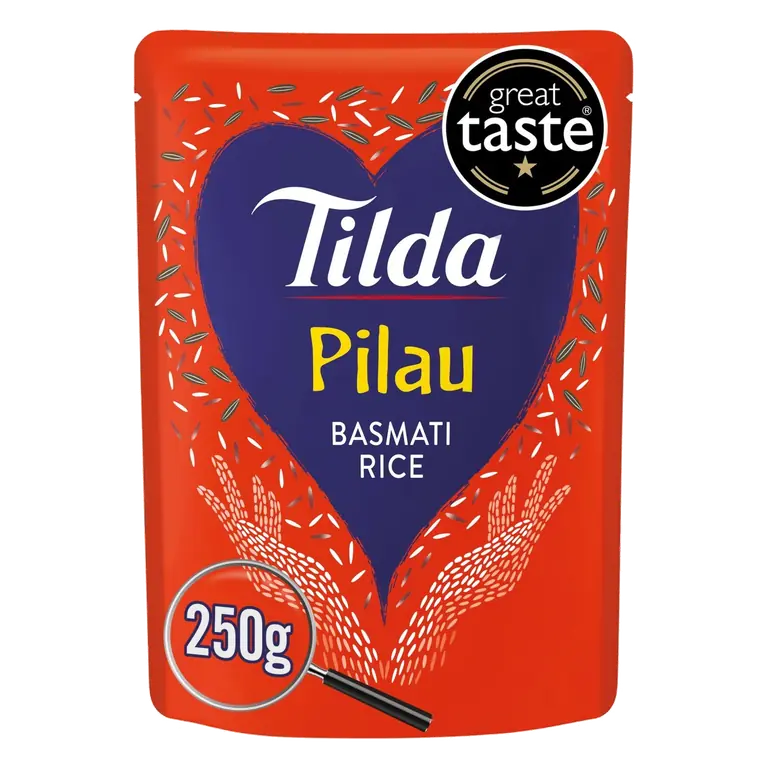 Microwave Pilau Basmati Rice 250g