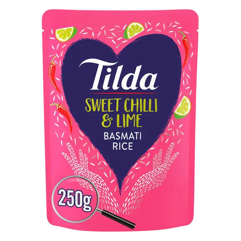 Microwave Sweet Chilli and Lime Basmati Rice