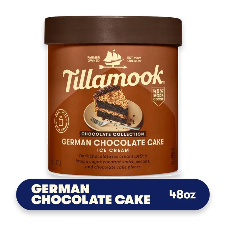 Chocolate Collection German Chocolate Cake Ice Cream Tub