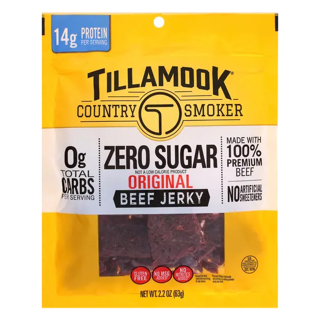Zero Sugar Original 14g Protein Beef Jerky