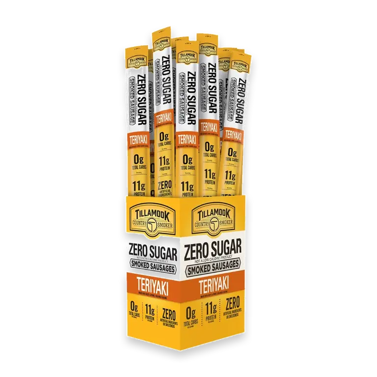Zero Sugar Teriyaki Smoked Sausage Stick