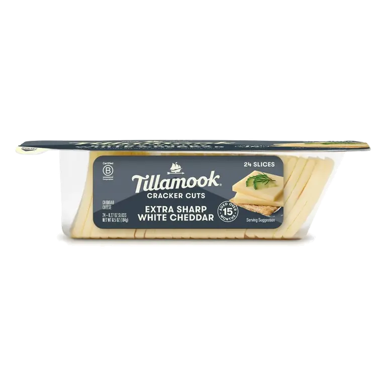 Extra Sharp White Cheddar Cracker Cuts Cheese