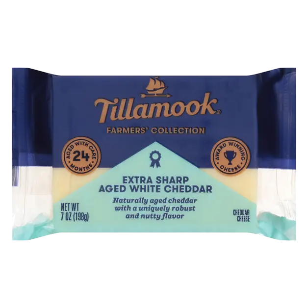 Farmers' Collection Aged Extra Sharp White Cheddar Cheese Block
