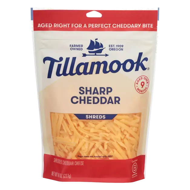 Farmstyle Fine Cut Shredded Sharp Cheddar Cheese