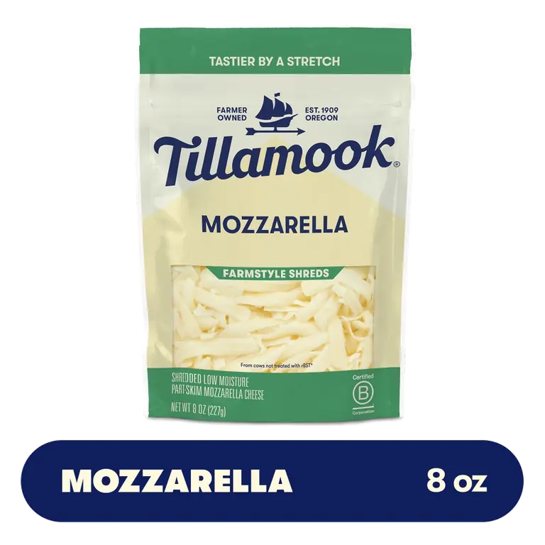Farmstyle Thick Cut Mozzarella Shredded Cheese
