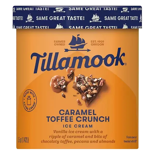 Ice Cream, Caramel Toffee Crunch