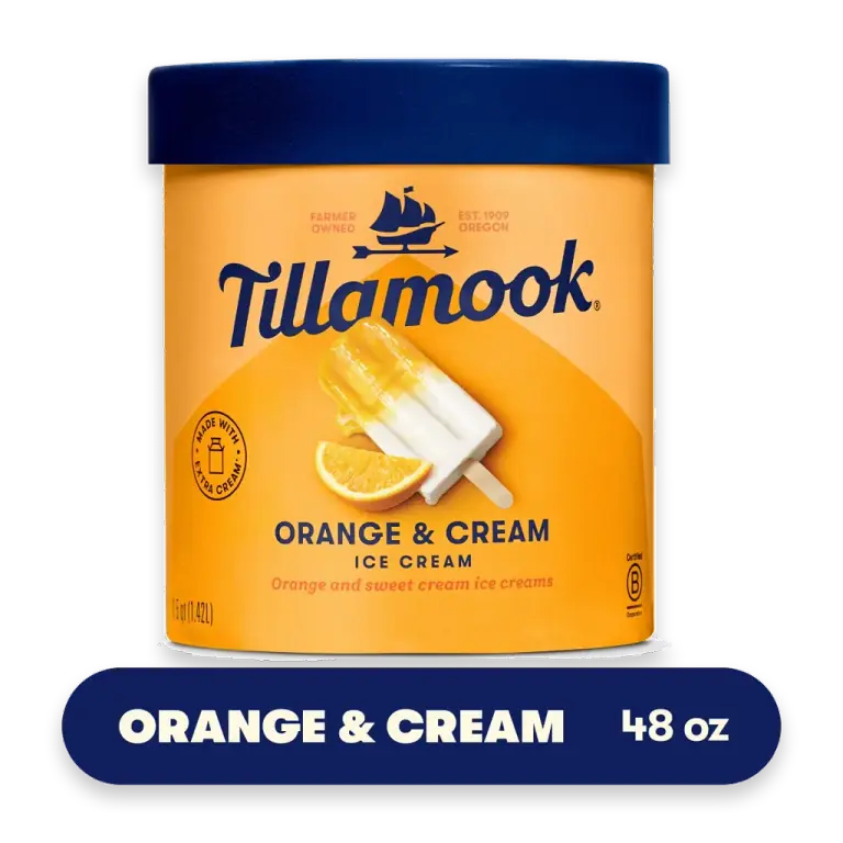 Orange & Cream Ice Cream Tub
