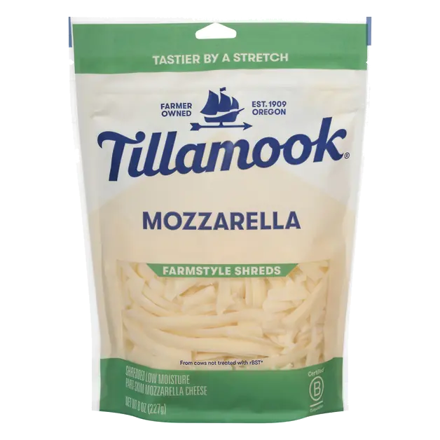 Part-Skim Farmstyle Shredded Mozzarella Cheese