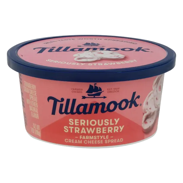 Seriously Strawberry Farmstyle Cream Cheese Spread