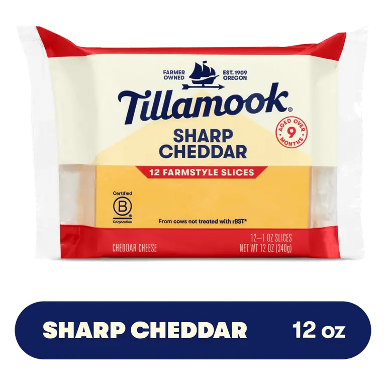 Sharp Cheddar Farmstyle Thick Cut Cheese