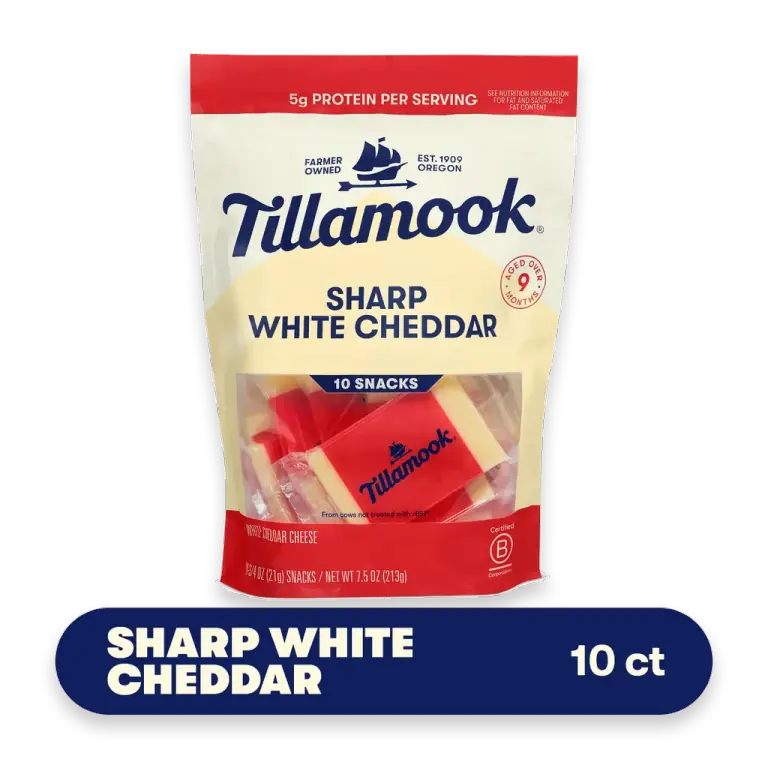 Sharp White Cheddar Snack Cheese
