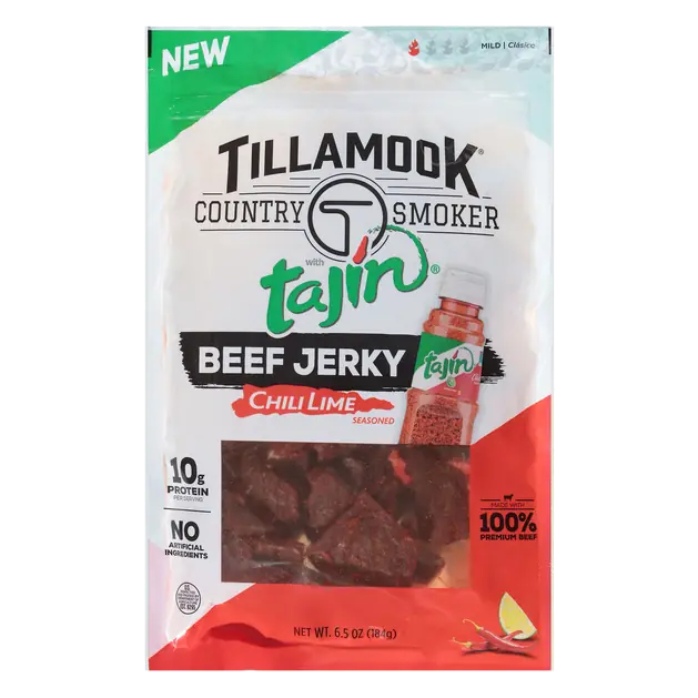 Tillamook Tajin Beef Jerky, Chili Lime Seasoned