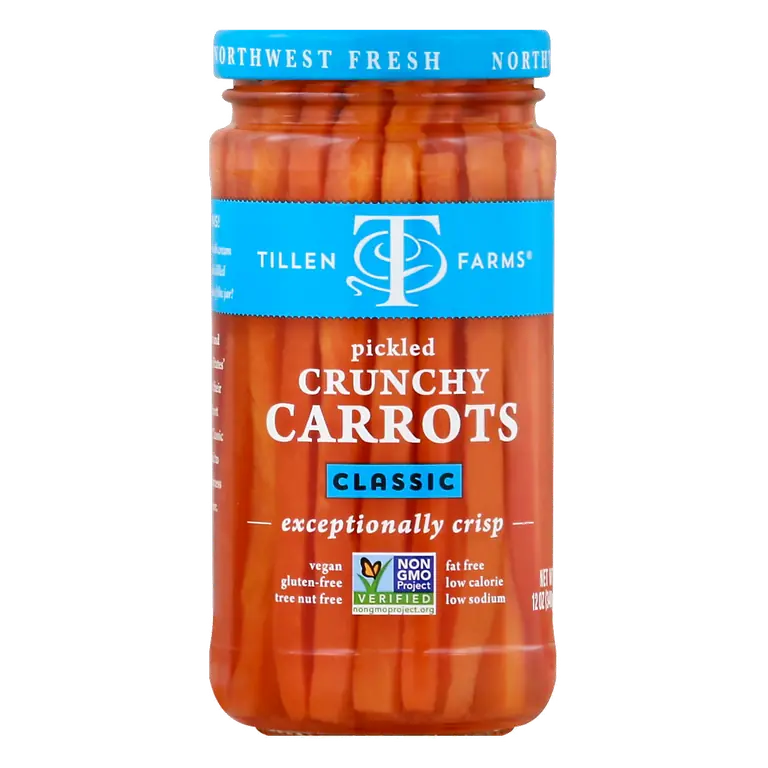 Pickled Crunchy Carrots