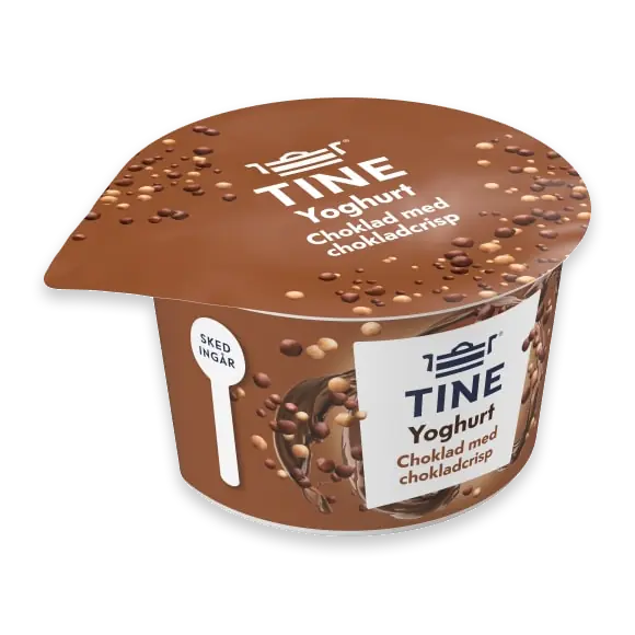 Choklad med Chokladcrisp Yoghurt