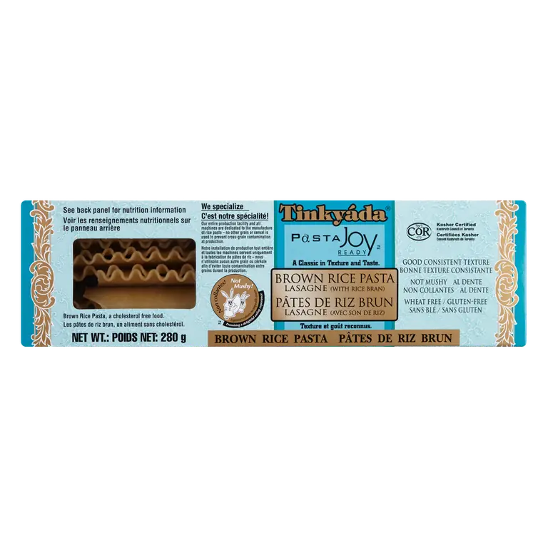 Gluten-Free Pasta Brown Rice Lasagna 280 g