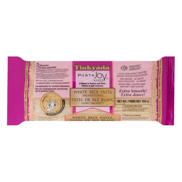 Gluten-Free White Rice Pasta Spaghetti Extra Smooth 454 g