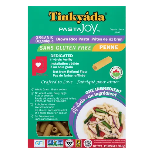 Organic Gluten-Free Brown Rice Pasta Penne 340 g