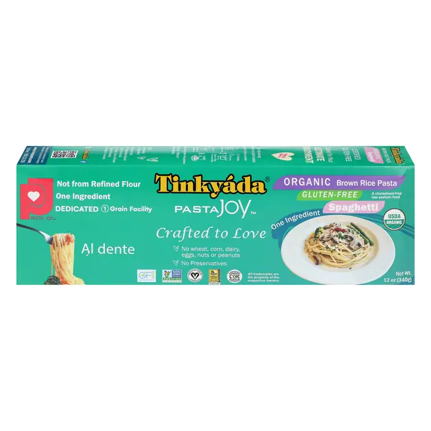 Organic Gluten & Wheat Free Spaghetti Style Brown Rice Pasta